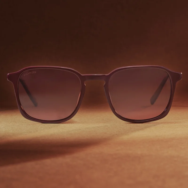30sundays Unisex ZIYA Sunglasses - Lens Size: 51 mm - Red